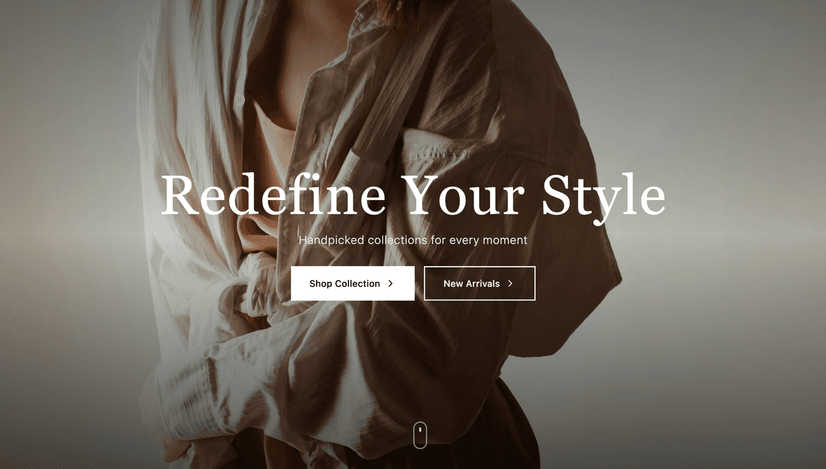 Fashion Boutique — Fashion website